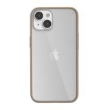 Woodcessories CLEAR CASE iPhone 14 Hoes Beige, Transparant