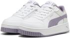 PUMA Carina Street PS Meisjes Sneakers - PUMA White-Pale Plum-PUMA Silver - Maat 31
