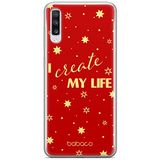 ERT GROUP mobiel telefoonhoesje voor Samsung A70 origineel en officieel erkend Babaco patroon Positive vibes 006