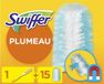 Swiffer Duster Trap & Lock Kit - 1 poignée + 15 recharges - blanc