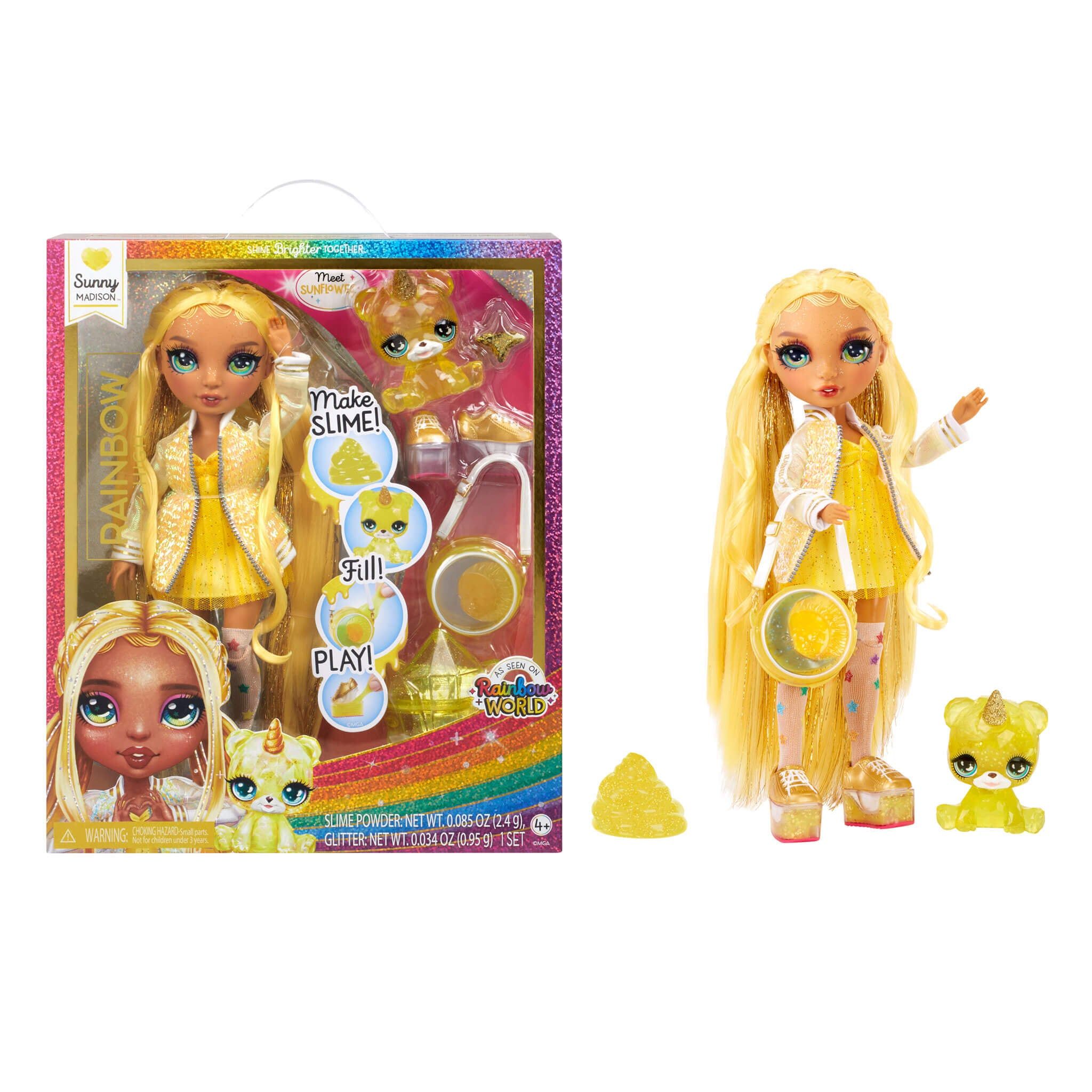 Rainbow High Sunny Fashion Doll - Yellow