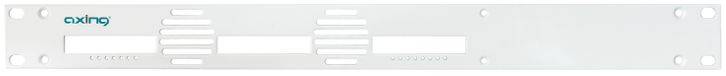 Axing MKZ00101 rack-toebehoren Voorpaneel Wit 48,3 cm (19")