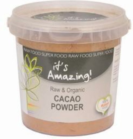 Its Amazing Raw organic cacao poeder 300 G