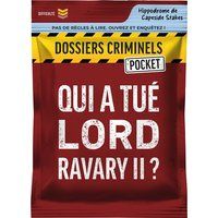 Asmodee Dossiers Criminels Pocket 2 Wie heeft Lord Ravary II vermoord?