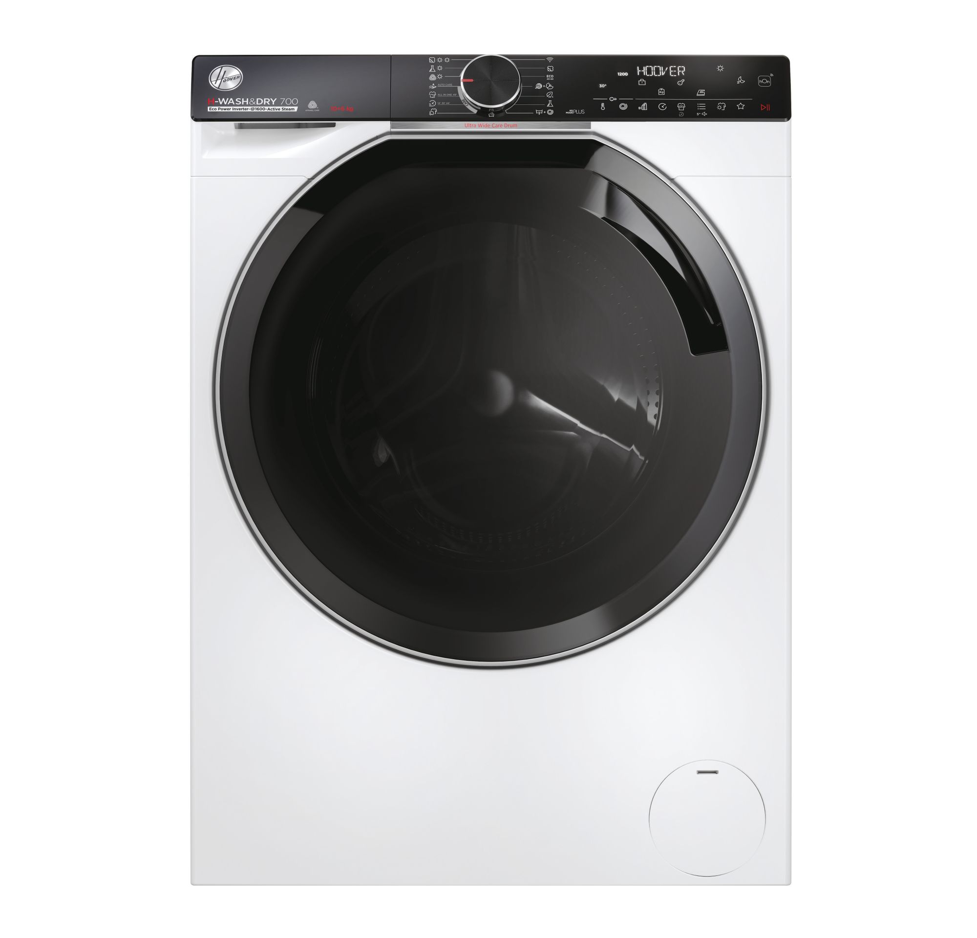 Hoover H-WASH&DRY 700 H7D 6106MBC8-S Was-droogcombinatie Vrijstaand Voorlader Wit
