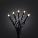 Konstsmide 3814-800SP LED Solar Fairy Lights Lights Amber Black