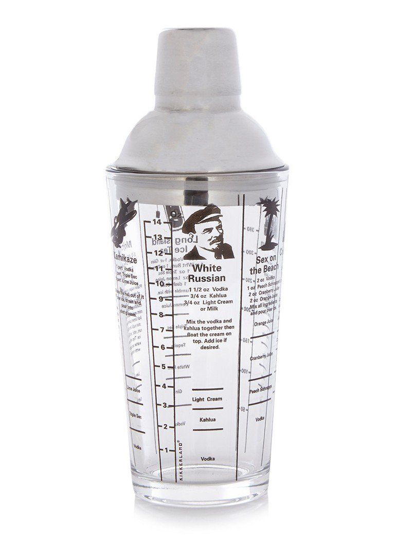 Kikkerland Mix Master cocktailshaker 400 ml