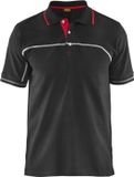 Blåkläder Poloshirt 3389-1050 - Zwart/Rood - 4XL