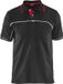 Blåkläder Poloshirt 3389-1050 - Zwart/Rood - 4XL