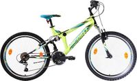 Chipolino Sprint Element Mountainbike 24 inch Geel 18 versnellingen
