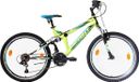 Chipolino Sprint Element Mountainbike 24 inch Geel 18 versnellingen