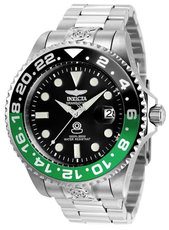 Invicta Pro Diver 21866 - Horloge - Heren - Zwart - Automatisch - Ã˜ 47 mm