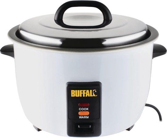 Buffalo RVS Rijstkoker - 4.2 Liter - Zilver