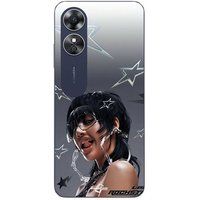 Maniacase Etui Oppo A17 Rockstar solo van Lisa Blackpink 2024