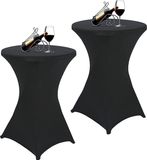 Heble® Statafel Hoes set van 2 - Zwart