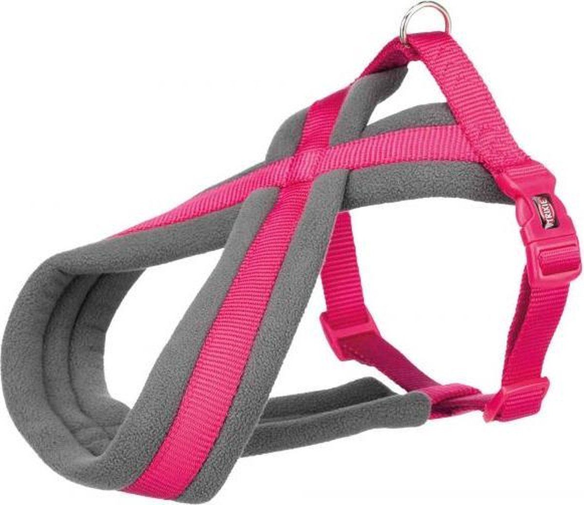 TRIXIE tuig voor hond premium touring fuchsia 60-100x2,5 cm
