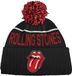 Rock Off The Rolling Stones Classic Tongue Beanie Muts - Zwart