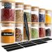 Merkloos Moritz & Moritz Kruidenpotjes met Stickers - 12-delige set - 125 ml - Glazen Potjes - Bamboedeksel