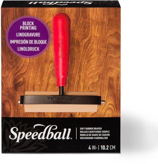 Speedball Rol Soft rubber brayer 10 cm
