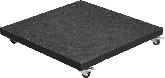 Garden Impressions Hawaii granieten parasolvoet - 90kg - royal antraciet