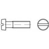 TOOLCRAFT TO-5445261 Vis à tête cylindrique M8 40 mm Fente DIN 84 Laiton 100 pièce(s)