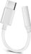 Avizar Adaptateur audio USB Type-C vers jack femelle 3,5 mm, Blanc