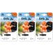 Little Joe Lot de 3 désodorisants parfumés aux fruits dans un sac en plastique