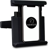Konco Tablethouder Auto - Luxe Tablethouder - Zwart - Hoofdsteun - 24 cm schermgrootte