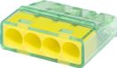 BES LED Vintex Lasklem - 4 Polig - 0.2-2.5 mm2 - Geel - 500 Stuks