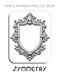 Pencil Drawing Practice Book - Symmetry: Mastering Baroque Scrollwork, Classical Wall Ornamentation, and Decorative Graphite Rendering