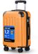 YONSLY Handbagage Koffer - 55cm - 40 L - Cijferslot - Oranje