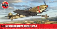 Airfix Modelbouwpakket Vliegtuigen - 05120C Messerschmitt Bf109E-3/E-4 - Propeller Vliegtuig Plastic - 1:48 - Modelbouw