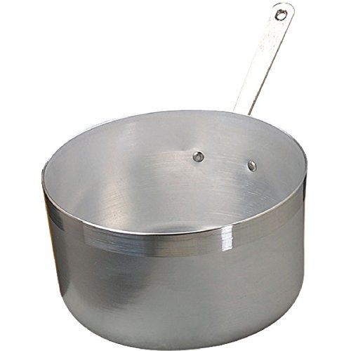Pentole Agnelli Hoge steelpan - 1,9 liter - zilver/zwart