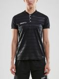 Craft Pro Control Shirt Korte Mouw Dames - Zwart | Maat: S