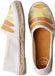 Toni Pons ROSE-CM | Espadrille plate pour femme avec lacets - OCKER, taille 36