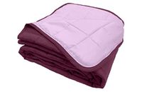 Poyet Motte Sprei 100% polyester, 230 x 260 cm, pruim/parma