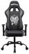 Subsonic Motorhead Gaming- of bureaustoel, gamingstoel voor volwassenen, comfortabele zitting, geïntegreerde hoofdsteun, armleuningen en hoogte verstelbaar, ergonomische rugleuning, zwart