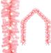 vidaXL Kerstslinger met LED-lampjes - 10 m - Roze