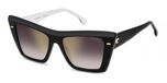 Carrera CARRERA 3046/S Zonnebrillen Vrouwen Zwart/Wit