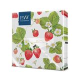 PAW Servetten 33 x 33 cm, 20 stuks - Aardbeien Met Bijen
