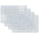 Venilia Set van 4 Cocoon placemats voor eetkamer, onderzetter, placemats, gemakkelijk te reinigen, geschikt voor levensmiddelen, 45 x 30 cm, 59130