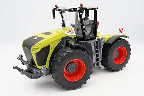 Britains (BRIFG) Claas Xerion 5000 Tractor, Britains eerste Claas Tractor, van hoogwaardig gegoten metaal en kunststof, interactief boerderijspeelgoed voor kleine kinderen vanaf 3 jaar en fans van originele modellen