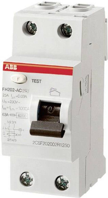 ABB 2CSF202102R1400 Stroomonderbreker - Multi - Metaal/Kunststof - 200g