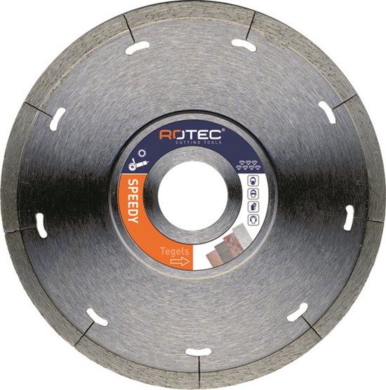 Rotec Diamantzaag Tegel /Speedy 125/22,23