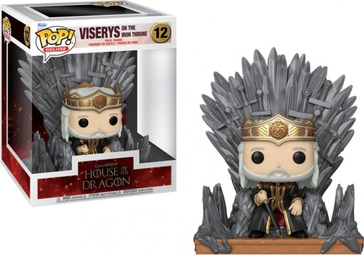 Funko House of the Dragon - Day of the Dragon Funko Pop Vinyl: Viserys on the Iron Throne