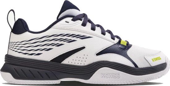 K-Swiss Speedex HB Tennisschoenen Heren - Maat 42 - Wit/Donkerblauw