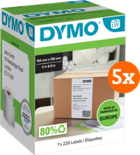 DYMO LabelWriter Extra Grote Etiketten 104 x 159 mm 5-pack
