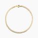 Icecat Bracelet Iris Or Jaune Maille Gourmette