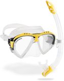 Cressi Matrix En Gamma snorkelset Geel