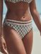 Next Dames Hoog opgesneden bikinislip Crème